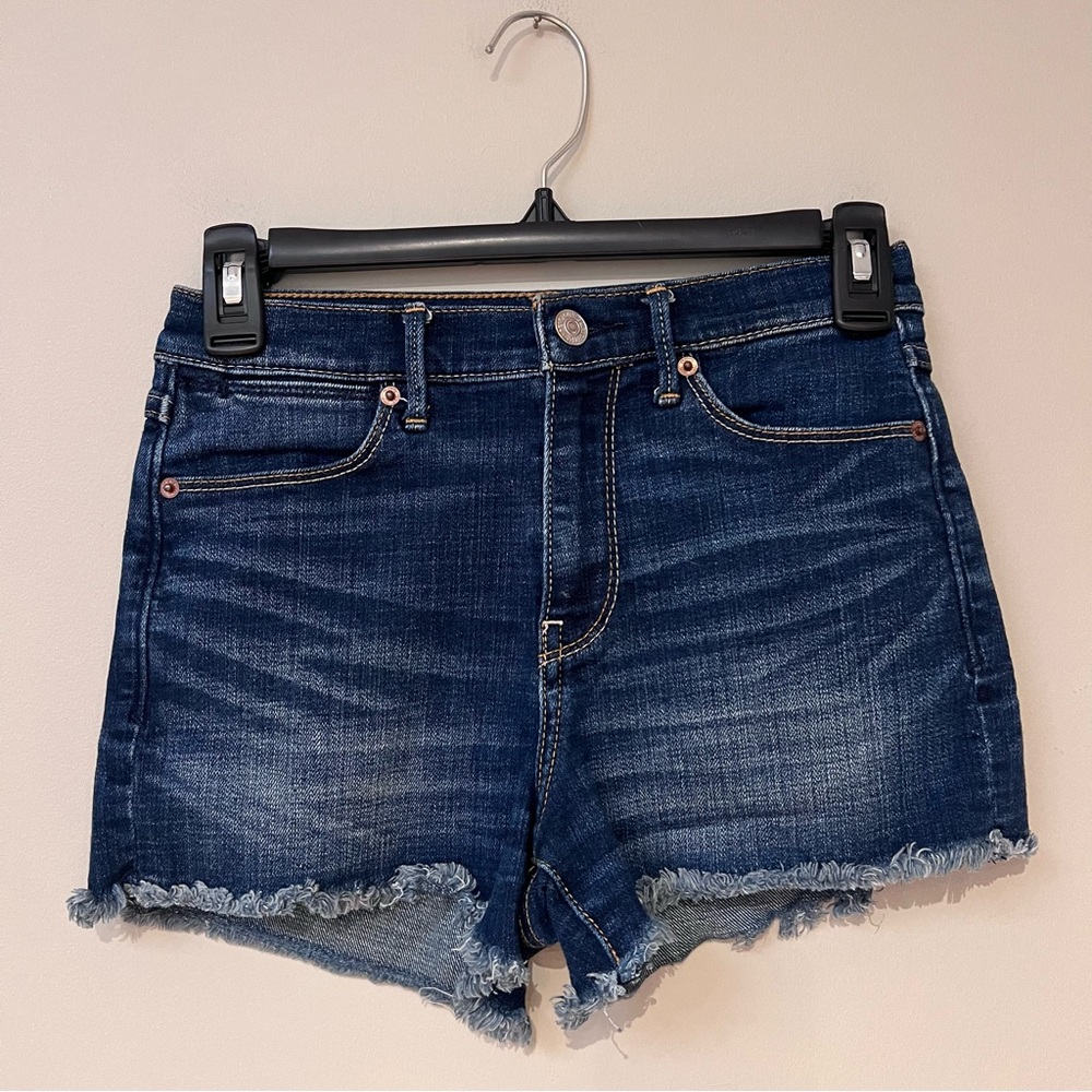 Abercrombie & Fitch High-Waisted Jean Shorts Size 24